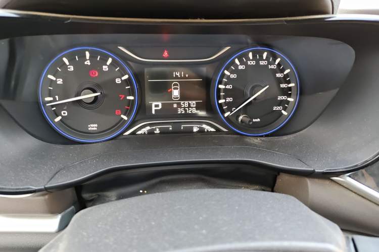 Used GAC Trumpchi GA4 2018 150N Automatic Luxury Edition Odometer Close Up