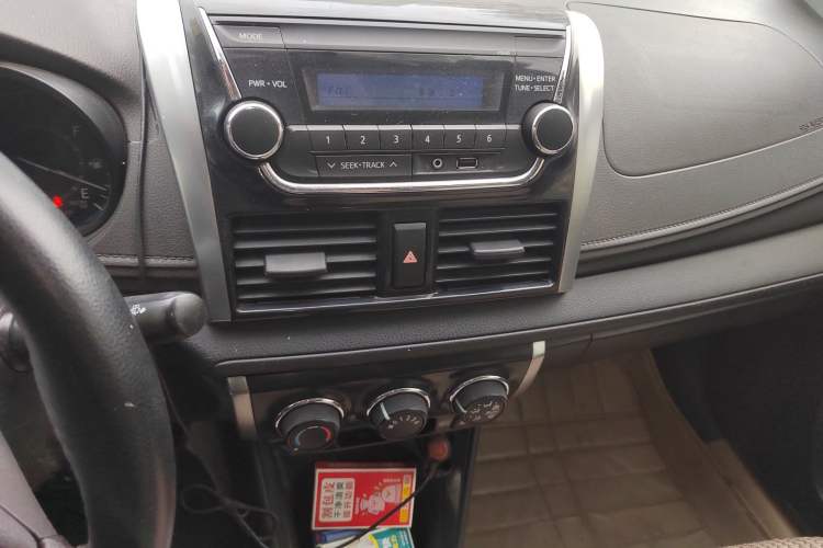Used Toyota Vios 2014 1.3L Manual Xiang Edition Audio And AC Panel