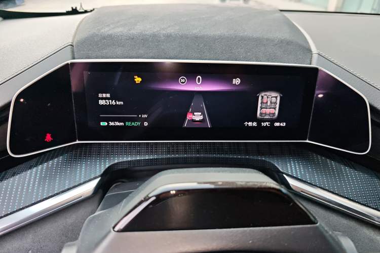 Used Zeekr 001 2021 Long-Range Dual-Motor WE Edition Instrument Cluster