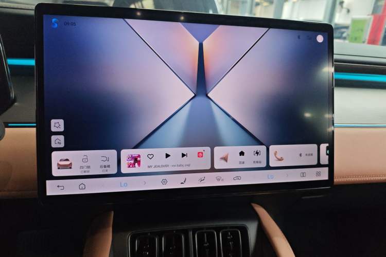 Used BYD Song L EV 2025 Intelligent Driving Version 662 km LiDAR Excellence Edition Audio And AC Panel