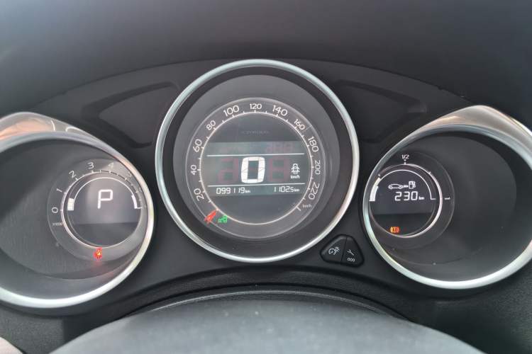 Used Citroen C4L 2016 1.2T Automatic Elite Model Instrument Cluster