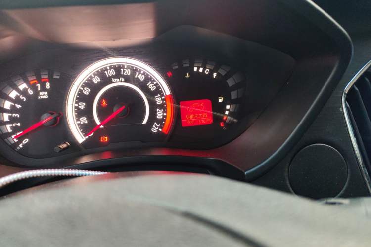 Used GAC Trumpchi GA3S Vision 2014 1.6L Manual Elite Edition Odometer Close Up