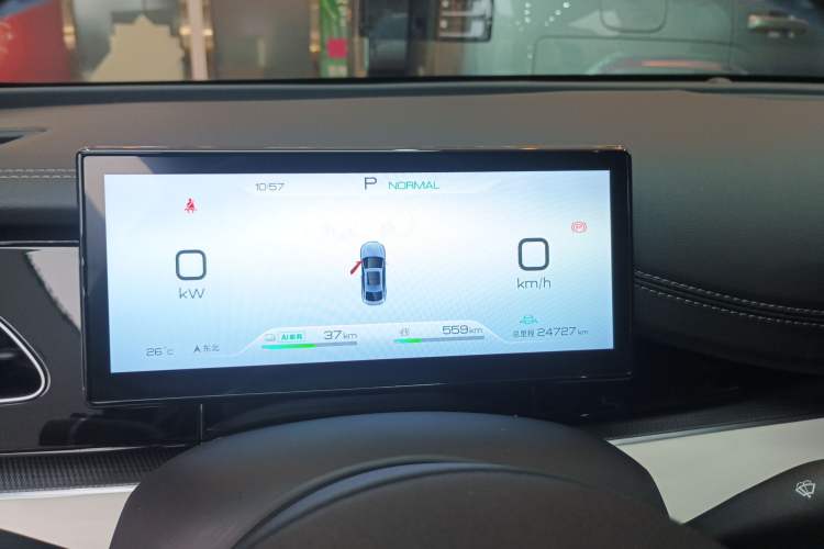 Used BYD Seal 06 New Energy 2024 DM-i 80KM Prestige Model Instrument Cluster