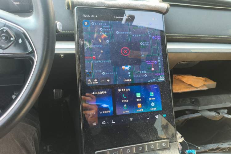 Used ENOVATE ME5 2021 PLUS JD.com Custom Edition Audio And AC Panel