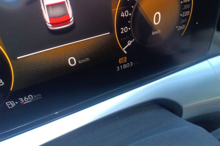 Used Volkswagen Lamando 2023 Lavida L 280TSI DSG Spicy Edition Odometer Close Up