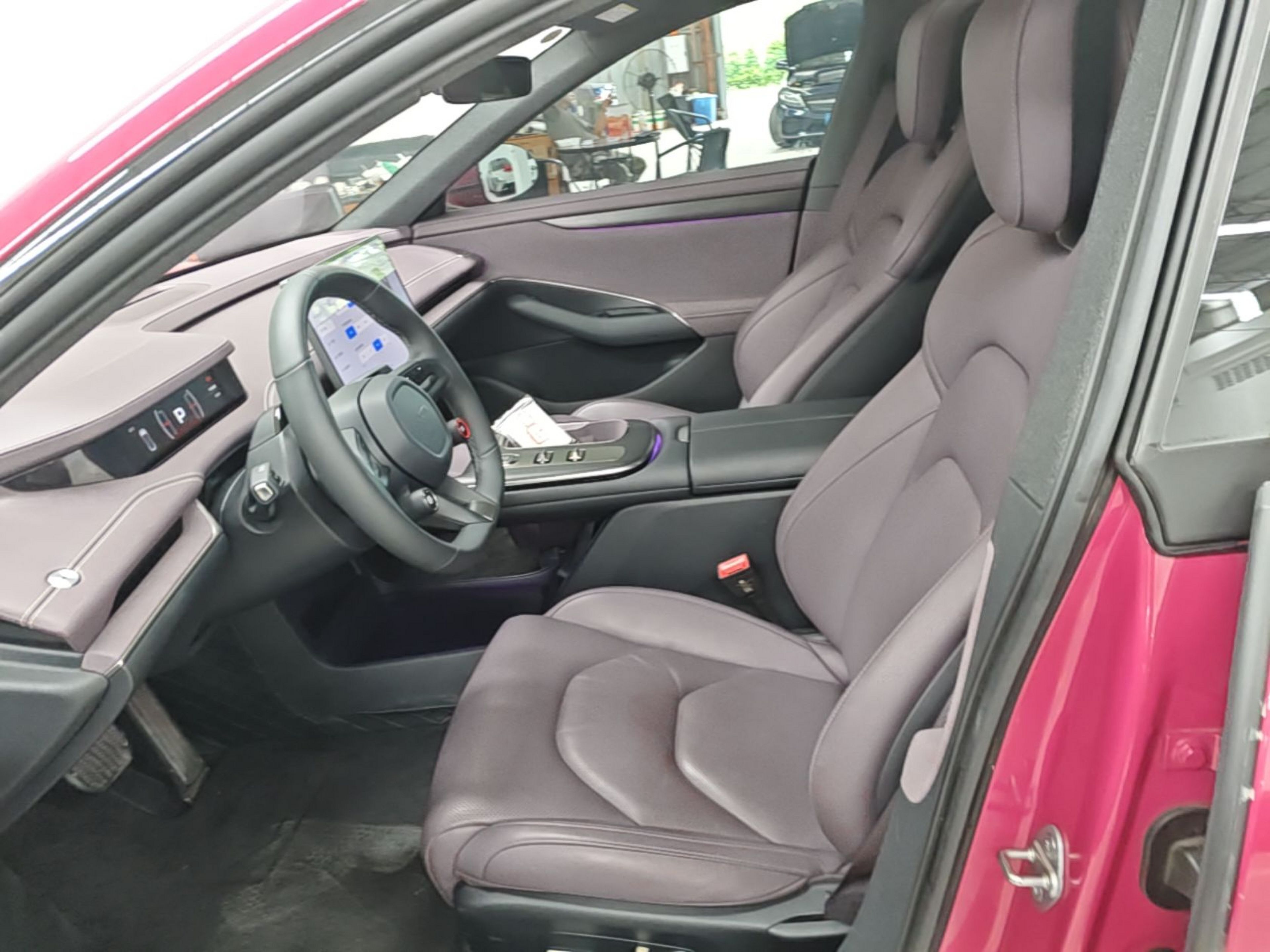 Avant de la voiture