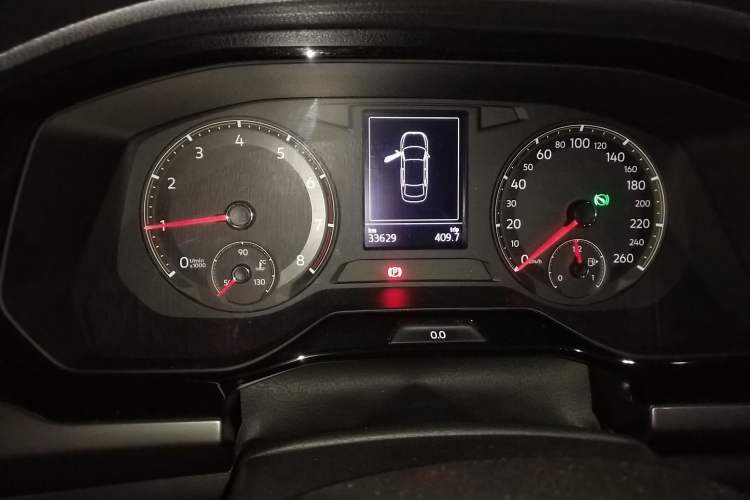 Used Volkswagen Bora 2021 1.5L Automatic Comfort Smart Connect Edition Odometer Close Up