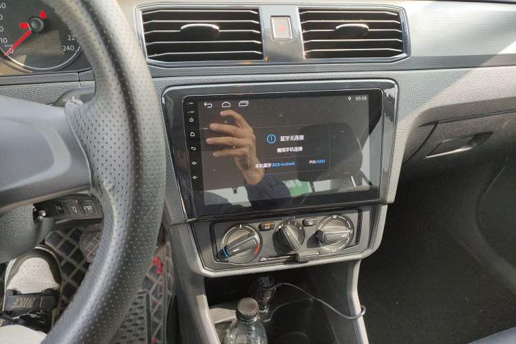 Used Volkswagen Santana 2019 1.5L Manual Fashion Edition China VI Standard Audio And AC Panel