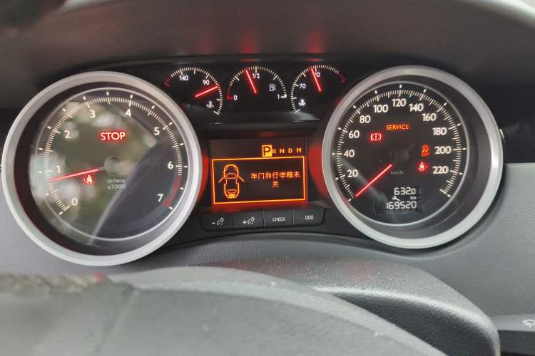 Used Peugeot 508 2012 2.0L Automatic Luxury Edition Instrument Cluster