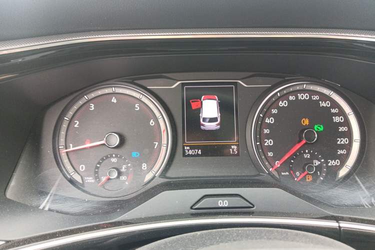 Used Volkswagen Tayron 2020 330TSI Two-Wheel Drive Luxury Smart Connectivity Version Instrument Cluster