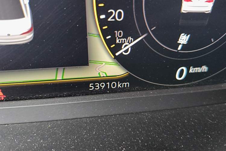 Used Volkswagen Bora 2023 280TSI DSG Prestige Edition Odometer Close Up