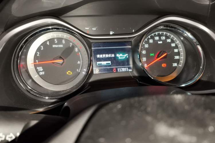 Used Chevrolet Orlando 2019 Redline 530T Automatic Luxury Edition (5-seat model) – China VI Standard Odometer Close Up