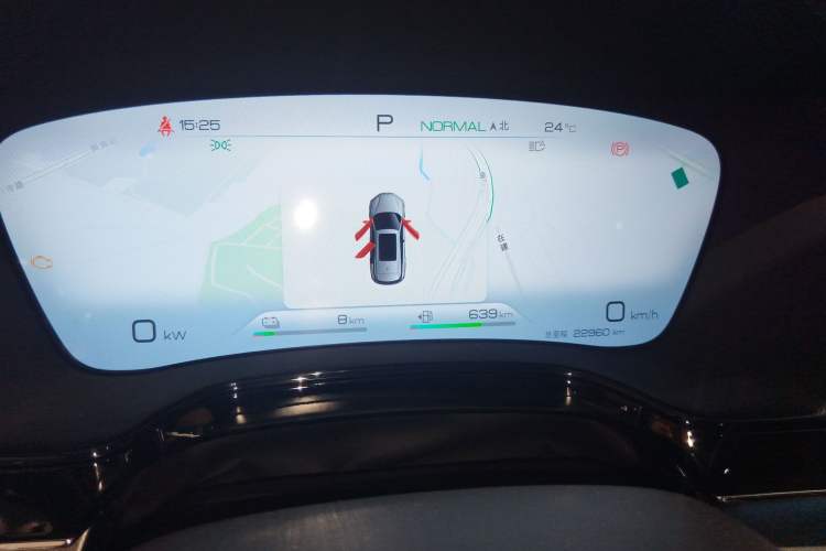 Used BYD Tang New Energy 2023 DM-i Champion Edition 112KM Prestige Model Instrument Cluster