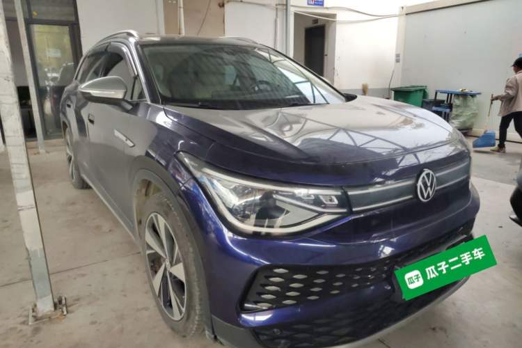 Used Volkswagen ID.6 X 2021 1st Edition ID. First Impression Edition Front Right 45 Deg