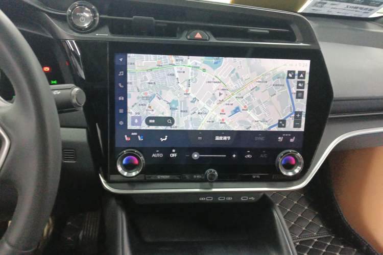 Used Lexus RZ 2023 450e All-Wheel Drive Luxury Edition Audio And AC Panel