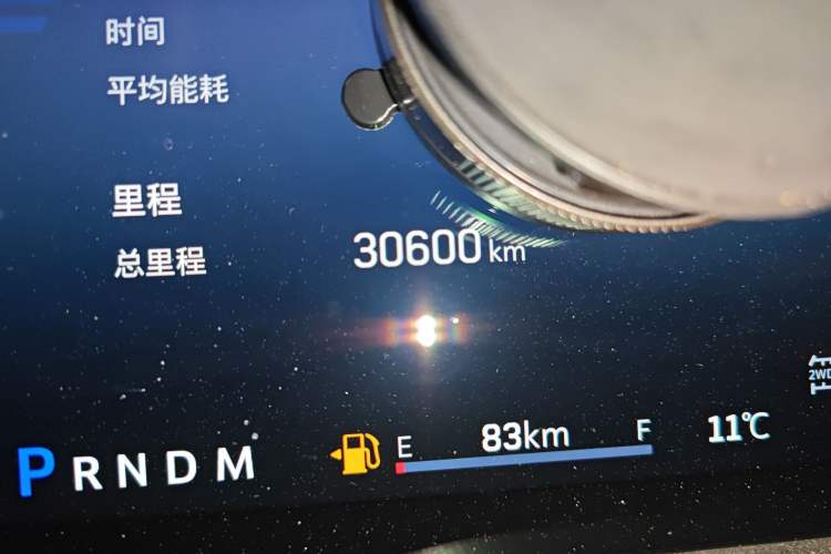 Used Cadillac XT5 2025 2.0T Prestige Version Odometer Close Up