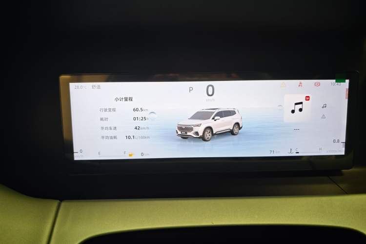 Used Geely Auto Haoyue L 2024 2.0T DCT Prestige Version Instrument Cluster