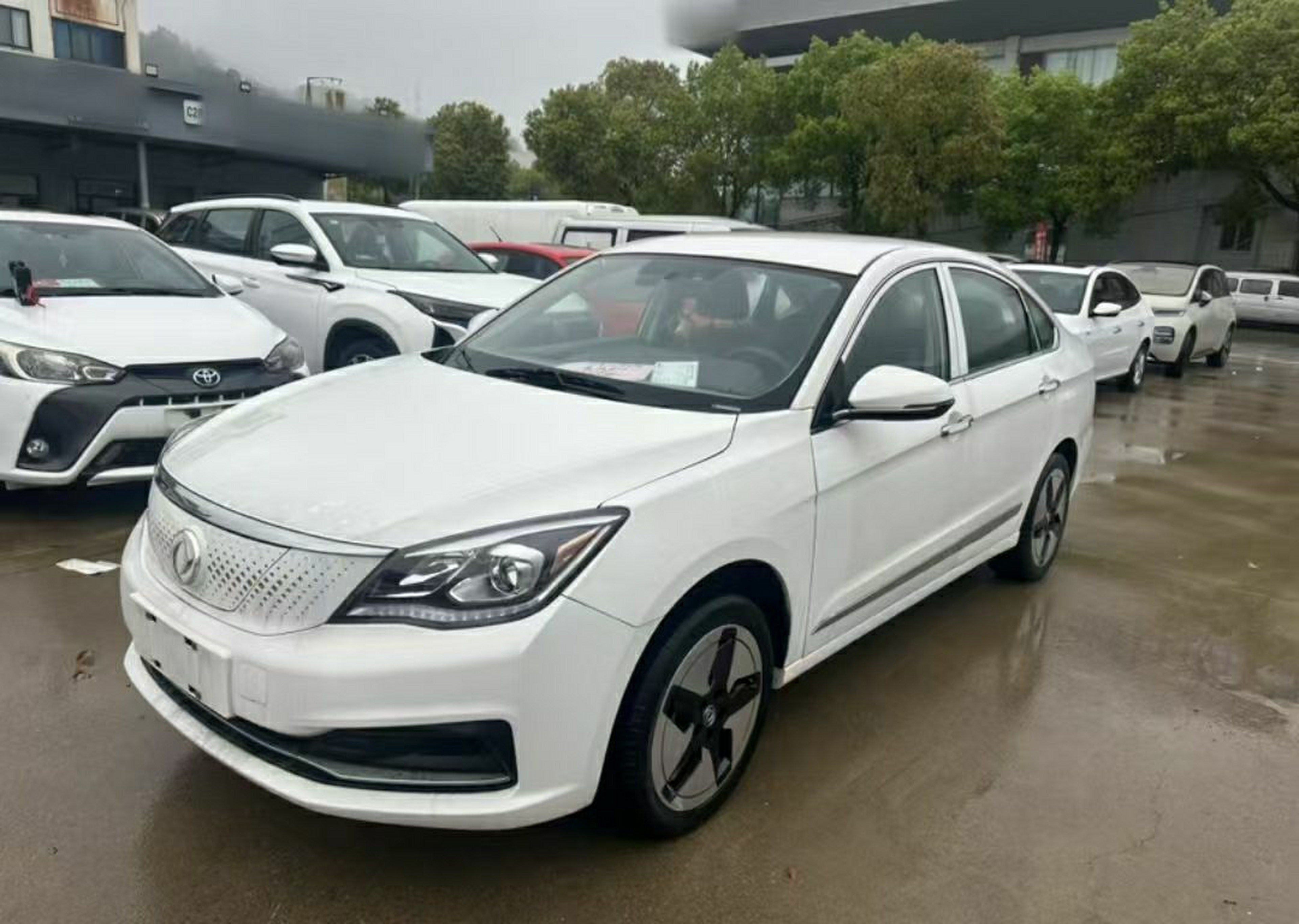 تحت مقدمة السيارة