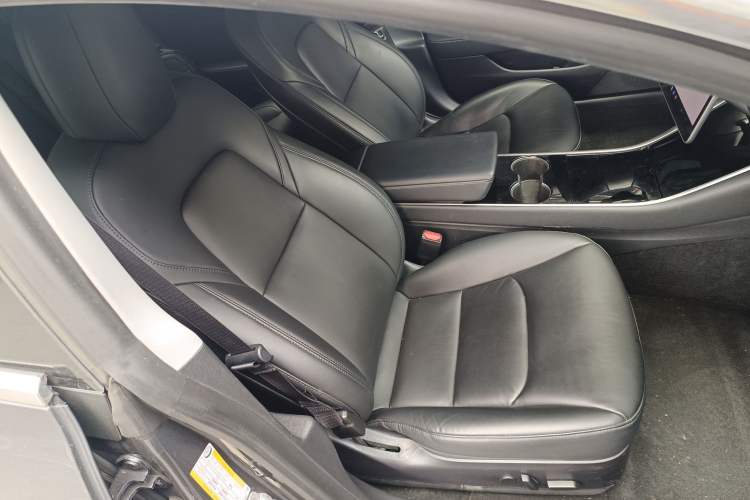 Used Tesla Model 3 2019 Standard Range Rear-Drive Upgraded Version Right Front Seat