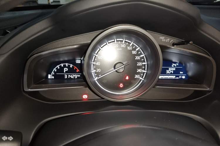 Used Mazda CX-4 2020 2.0L Automatic Two-Wheel Drive Blue Sky Exploration Edition Instrument Cluster