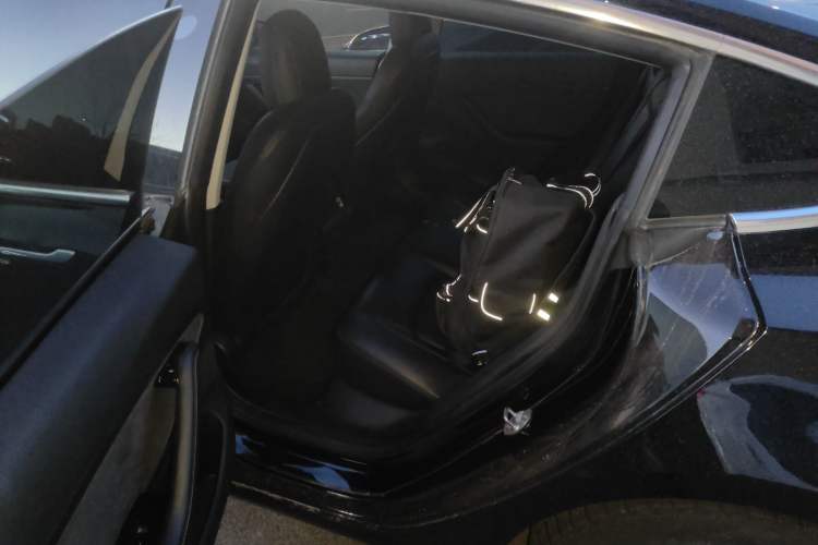 Used Tesla Model 3 2020 Refreshed Version Long-Range Rear-Wheel Drive Left Rear Seat