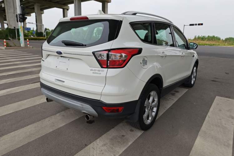 Used Ford Kuga 2018 Facelifted EcoBoost 180 Two-Wheel Drive Luxury Wing Edition Rear Right 45 Deg