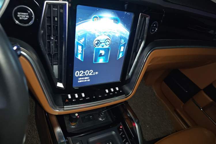 Used Zotye T700 2017 2.0T Dual-Clutch Prestige Version Audio And AC Panel