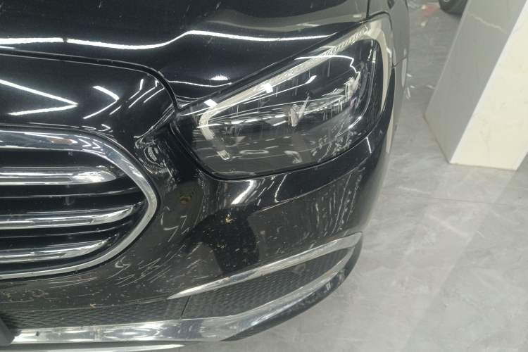 Used Mercedes-Benz E-Class New Energy 2022 Facelift E 350 e L Plug-in Hybrid Sedan Left Front Headlight