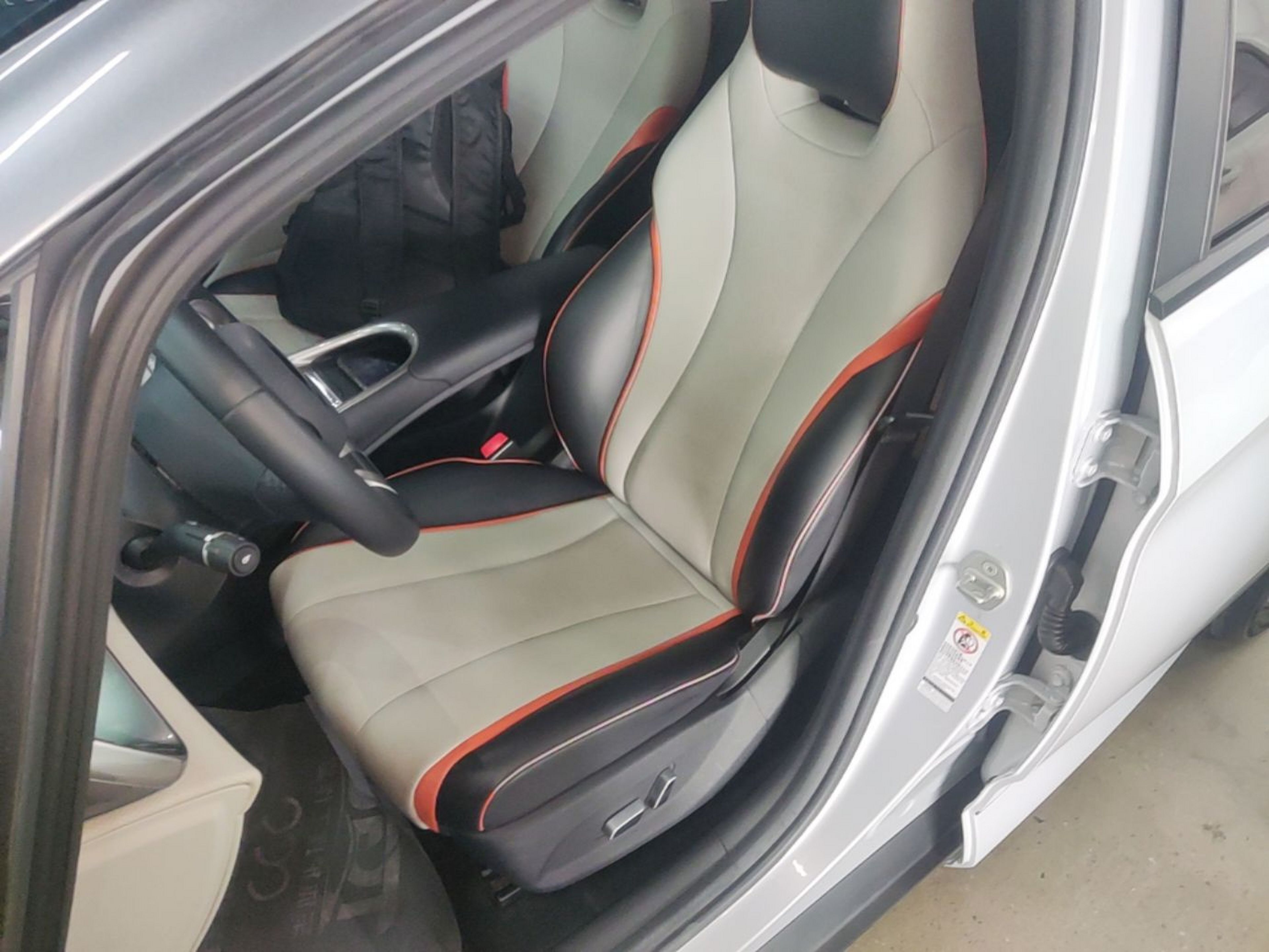 Avant de la voiture