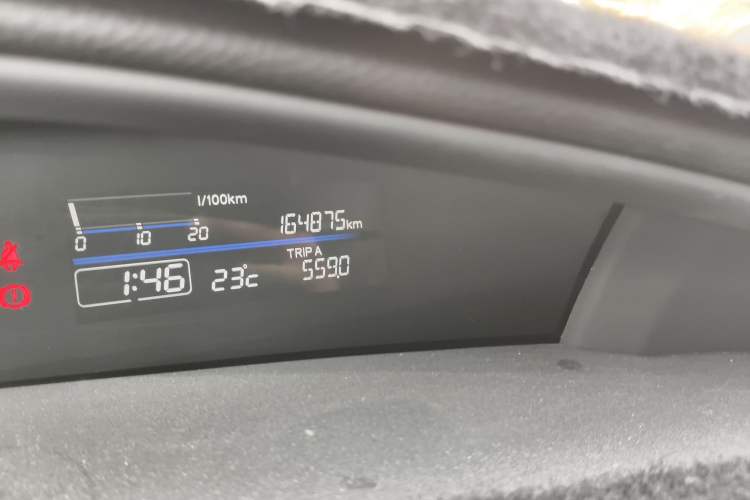 Used Honda Jade 2013 1.8L automatic Comfort version 5 seats Odometer Close Up