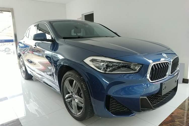 Used BMW X2 2021 Restyled sDrive25i M Sport Package Front Right 45 Deg