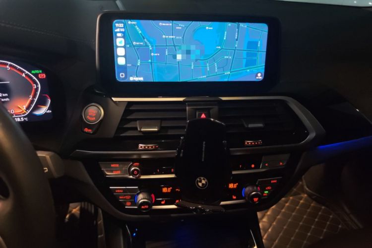 Used BMW X3 2021 Facelift xDrive25i Luxury Package Audio And AC Panel