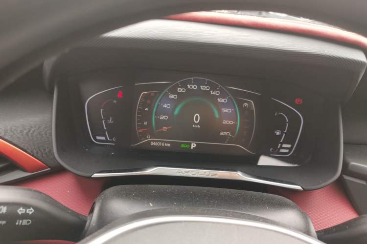 Used Dongfeng Aeolus Yixuan 2021 230T Automatic Zuiying Knight Edition Instrument Cluster