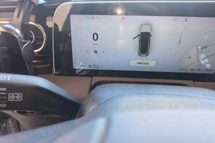 Used Leapmotor C01 2023 525 Comfort Edition Odometer Close Up