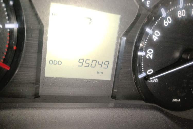 Used Toyota Prado 2018 3.5L Automatic SX Odometer Close Up