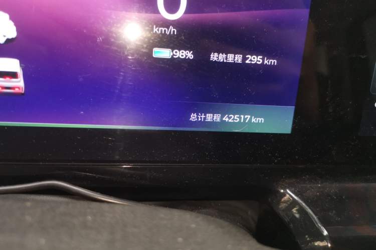 Used Baojun KiWi EV 2023 DJI Edition Lithium Iron Phosphate Odometer Close Up