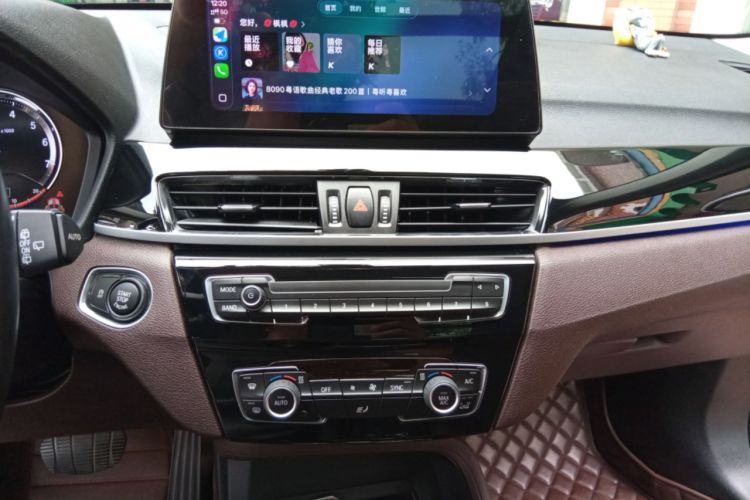 Used BMW X1 2022 sDrive25Li Leading Model Audio And AC Panel