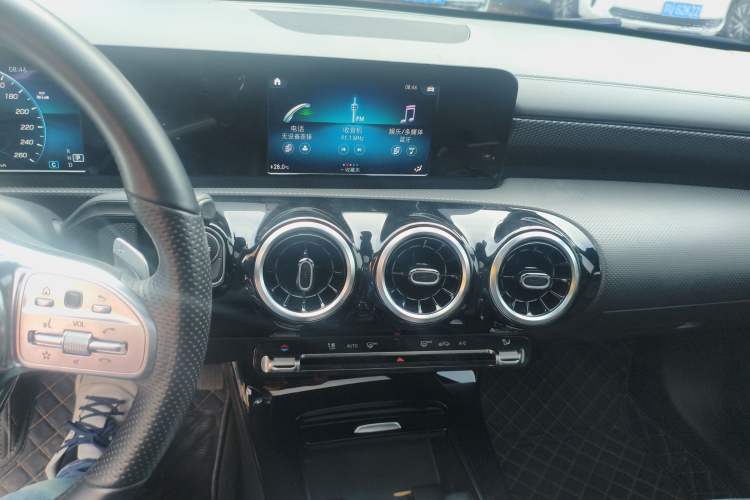 Used Mercedes-Benz A-Class 2019 A 180 L Sport Sedan Audio And AC Panel