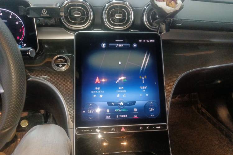 Used Mercedes-Benz C-Class 2022 Restyled C 260 L Sport Edition Audio And AC Panel