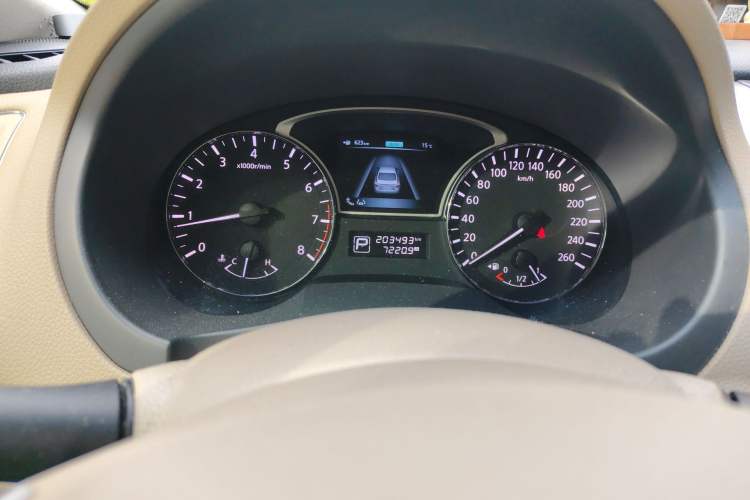 Used Nissan Teana 2013 2.5L XL-NAVI Tech Smart Enjoyment Edition Odometer Close Up