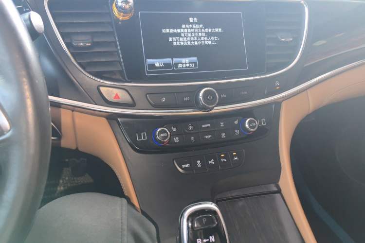 Used Buick LaCrosse 2016 20T Luxury Model Audio And AC Panel