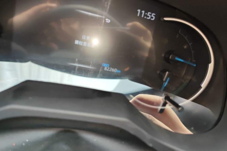 Used Toyota RAV4 Rongfang Plug-in Hybrid 2022 2.5L Two-Wheel Drive Elite Pro Odometer Close Up