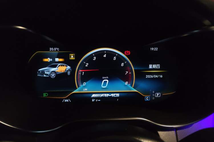 Used Mercedes-Benz GLC Coupe AMG 2020 AMG GLC 43 4MATIC Coupe SUV Instrument Cluster