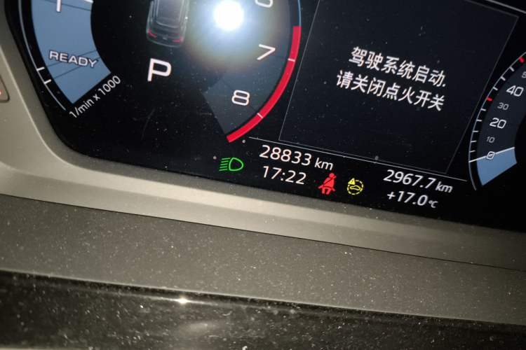 Used Audi A3 2022 Sportback 35 TFSI Fashionable Sports Model Odometer Close Up