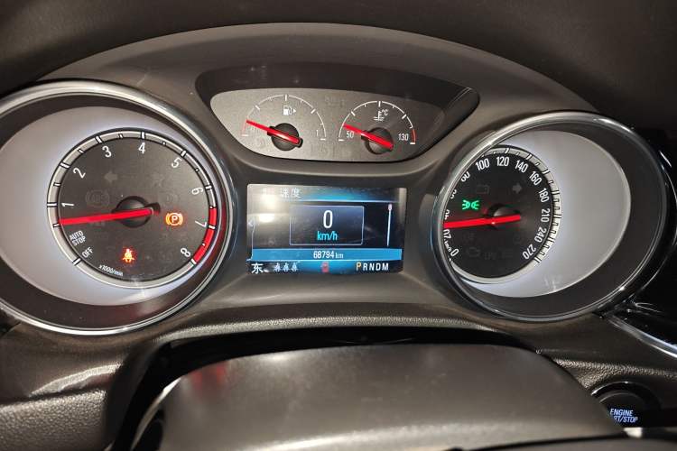 Used Buick Regal 2017 20T Luxury Model Instrument Cluster