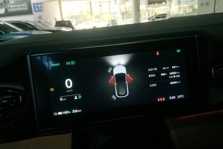 Used Nio ES6 2019 430 km Performance Version Instrument Cluster