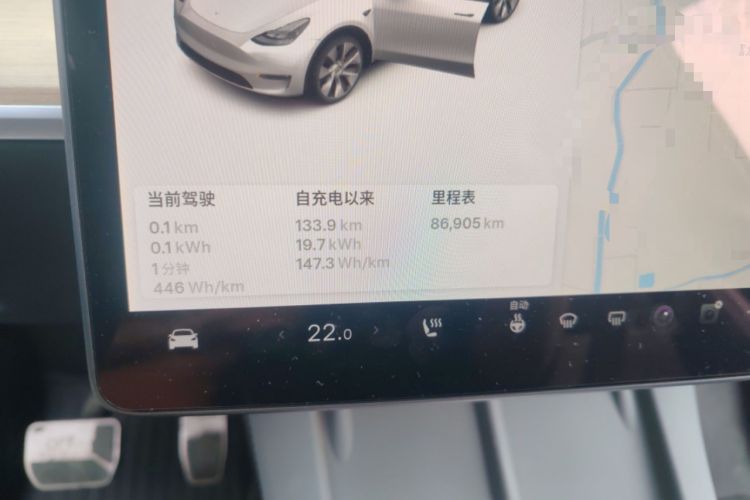 Used Tesla Model Y 2021 Standard Range Rear-Wheel Drive Version
