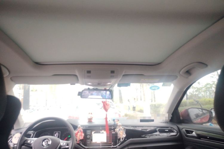 Used Volkswagen T-ROC 2019 280TSI DSG Two-Wheel Drive Comfort Version China VI Standard Headliner