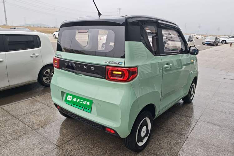 Used Wuling Hongguang MINIEV 2021 Macaron Premium Model – Lithium Iron Phosphate Rear Right 45 Deg