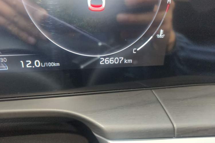 Used Kia K5 2021 380T GT-Line Refreshed Edition Odometer Close Up